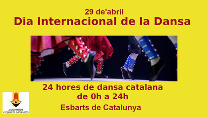 Celebració confinada del Dia Internacional de la Dansa amb l'Agrupament d'Esbarts Dansaires