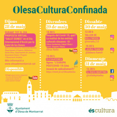 7è Cicle Olesa Cultura Confinada